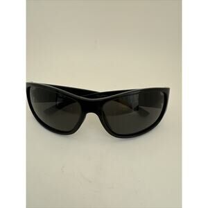 Authentic SUNCLOUD CONDUCTOR POLARIZED SUNGLASSES 68-18-120 wrap black TV6 96016